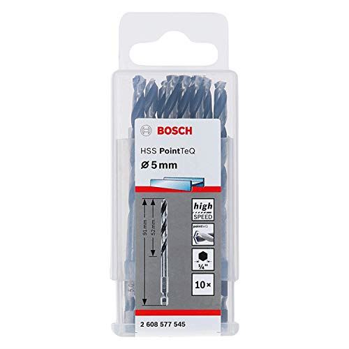 Foret hélicoïdal Bosch HSS PointTeQ Hex Ø 5mm