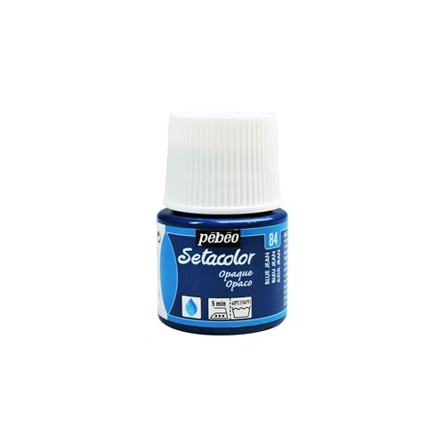 P&eacute;b&eacute;o 295084 Setacolor Opaque 1 Flacon Bleu Jean 45 ML