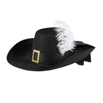 Boland chapeau Musketier André hommes taille unique noir - 1