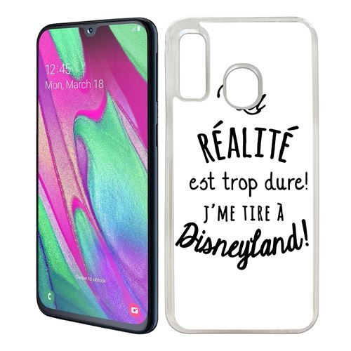 Coque pour Samsung Galaxy A40 -  Réalité Disneyland
