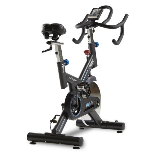 Vélo de biking avec guidon en triathlon, volant d'inertie de 24 kg