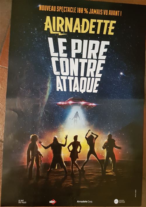 AIRNADETTE - Le Pire Contre Attaque - AFFICHE