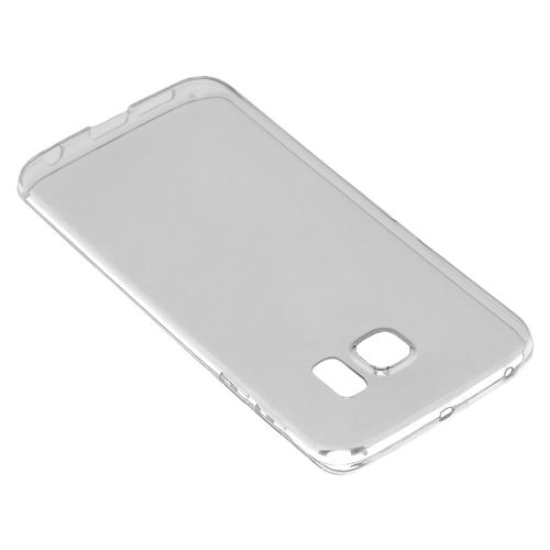 Coque Arrière + Film Verre Trempé Transparent Samsung Galaxy S6 Edge