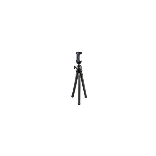 Tr&eacute;pied ""flexpro"" pour smartphone, gopro et appareils photo, 27cm,noir