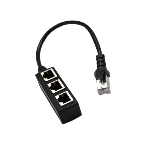 Vienon Câble répartiteur Ethernet RJ45 en Y, adaptateur