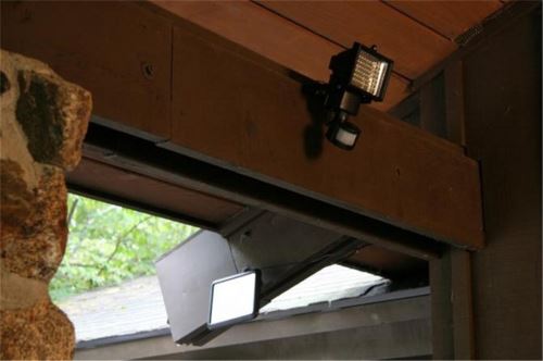 Capteur de lumière la nuit solaire 60 Lampe LED jardin extérieur lumière