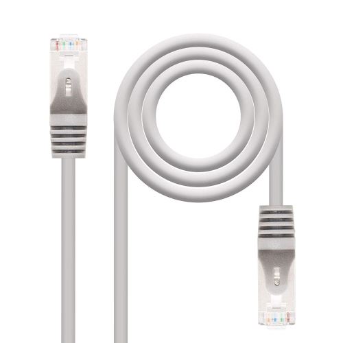 Nano Cable 10.20.0801 - Câble Ethernet RJ45 Cat.6 FTP AWG24, Gris, 1mts