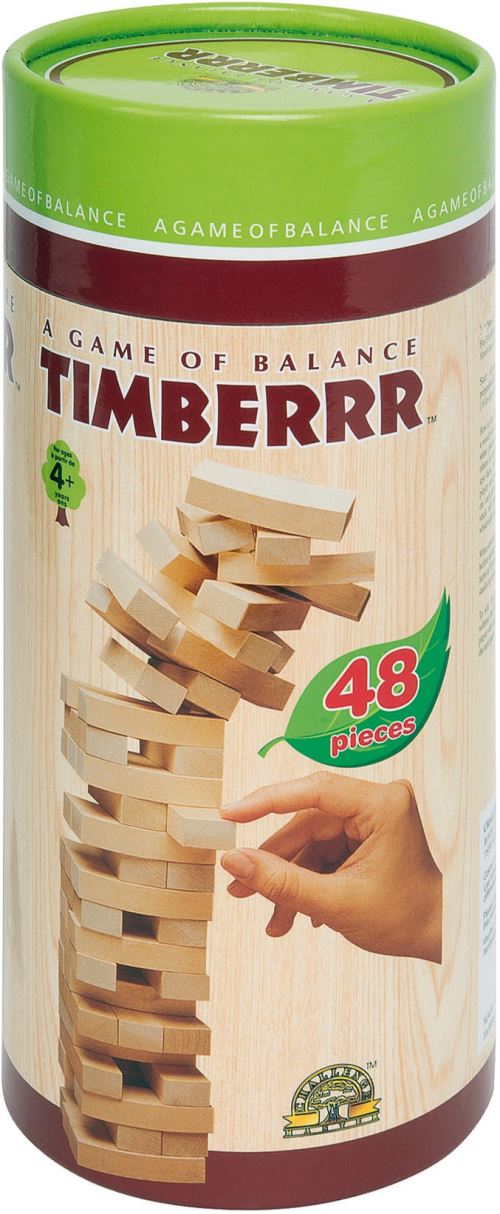 Jeux De Constructions - Timberrr - 48 Pièces - Bois