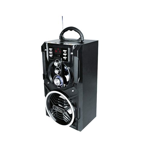 Media-Tech Partybox BT MT3150 Haut-Parleur Stéréo Portable 18 W Noir (11,4 cm, 800 W, Filaire, Bluetooth/6,3 mm, 2.1 + EDR)