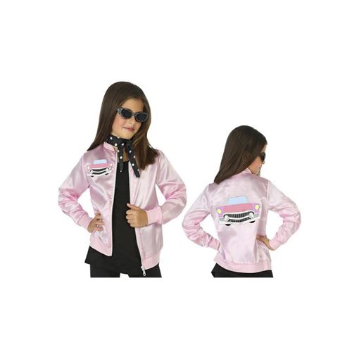 Déguisement pour Enfants Grease Rose (1 Pc) (Taille 5-6 Ans)
