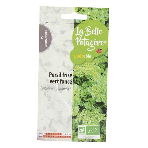 Graines à semer - Persil frisé vert foncé - 2 g - La Belle Potagère