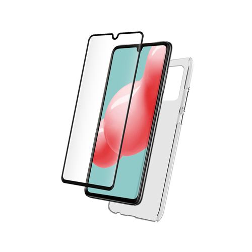 Bigben - Pack Coque souple + Verre Trempé pour Samsung A42 5G