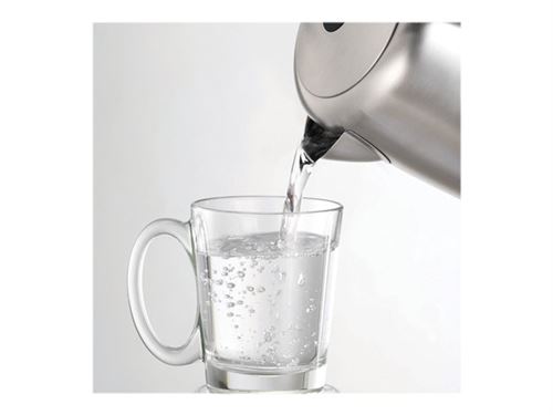 Morphy Richards Accents Mini 1L 2200 W Acier Inoxydable – Bouilloire Electrique 2200 W, courant alternatif, 136 mm, 206 mm, 198 mm, 860 g)