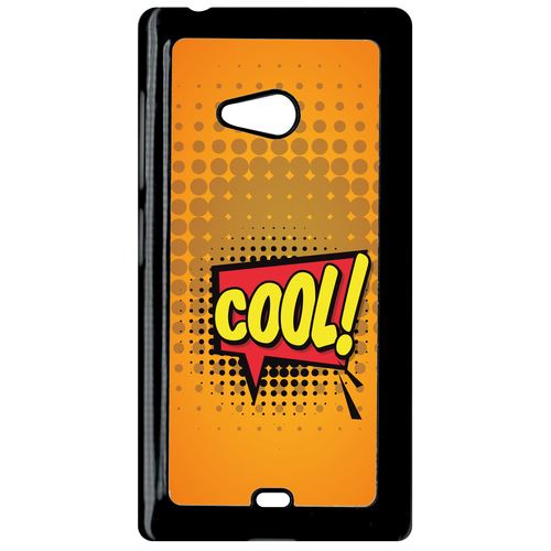 Coque Microsoft Lumia 540 Cool Fond Orange