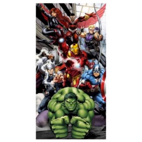 Avengers Team - Serviette de Bain - Drap de Plage
