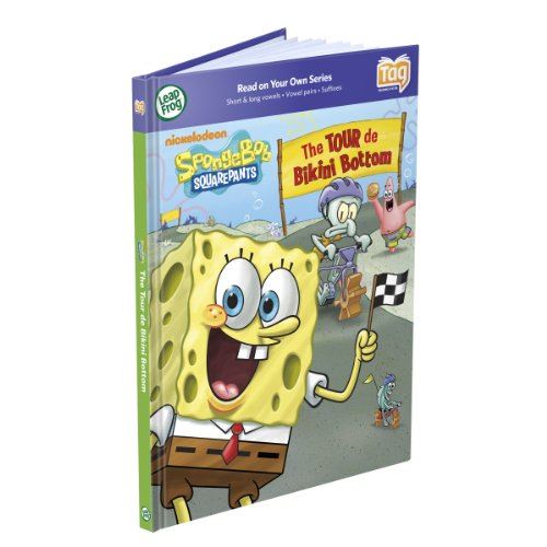 Leapfrog Tag Activity Storybook Spongebob Squarepants The Tour De Bikini Bottom