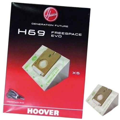 Lot De 5 Sacs H69 Aspirateur 35601053 Hoover - 294242