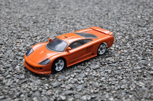 OHP IW05 1:28 Voiture télécommandée Saleen Voiture Drift Orange