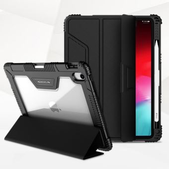Etui en PU tpu importé et matériaux noir pour votre Apple iPad Pro 11 pouces (2018) - 1
