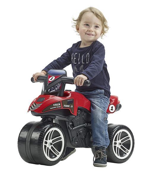 falk porteur moto racer de course rouge
