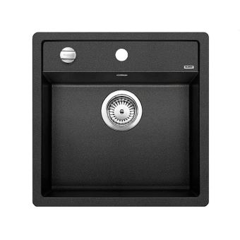 Blancodalago 5-f Évier Encastrable À Fleur De Plan, Anthracite, Silgranit®, Pour Des Meubles Sous Évier De 50 Cm - 1