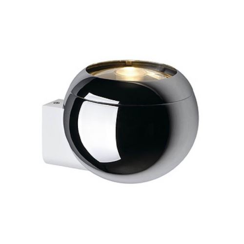 Applique boule Light Eye Ball H13 cm - Chrome