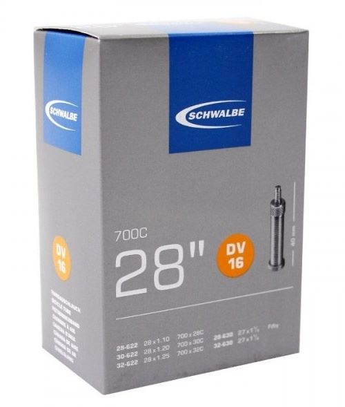 Schwalbe tube int&eacute;rieur 27/28 x 1,10/1,25 (28/32-622/630) DV 40 mm