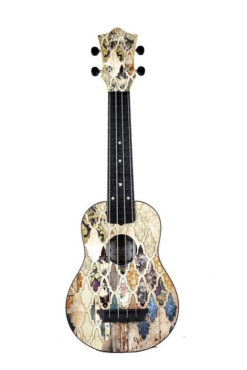 Flight TUS40 - ukulele travel en ABS - Granada