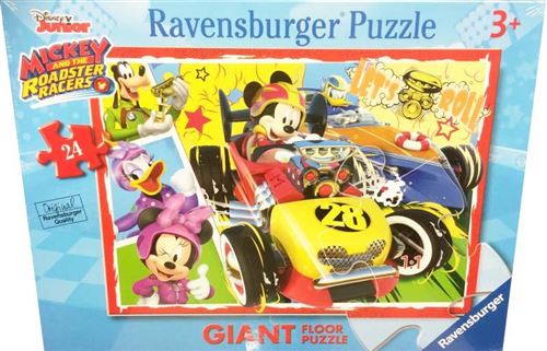 Mickey Puzzle Sol Géant 24 pièces