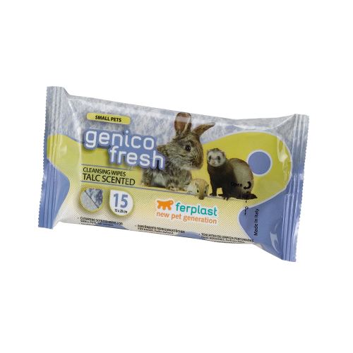 Comparer les prix de Accessoires pour rongeurs Ferplast GENICO FRESH 15 SMALL PETS lingettes humidifiées