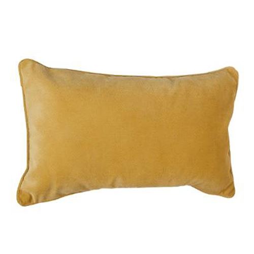 Atmosphera Créateur d'intérieur - Coussin Déhoussable Lilou 50x30cm Ocre