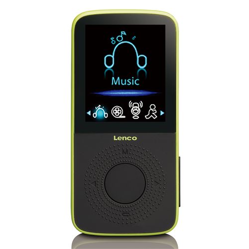 Lenco Podo-153 - Lecteur numérique - 4 Go - citron vert