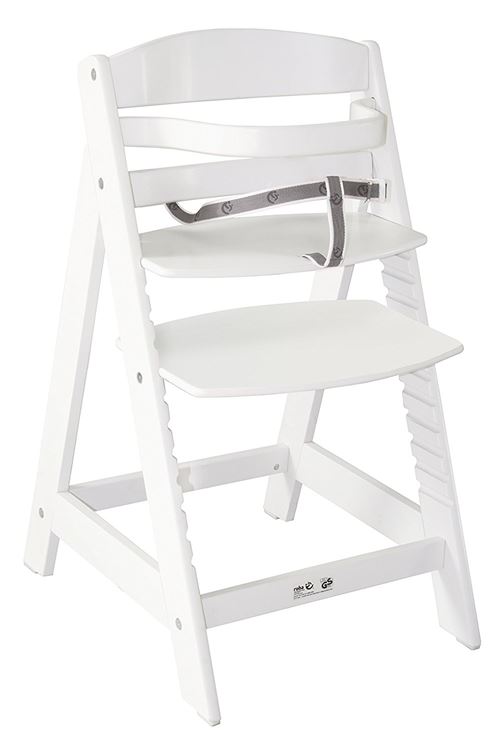 Chaise haute &eacute;volutive collection 'Sit Up III' Roba - Laqu&eacute;e en blanc