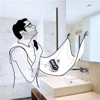 Cosmetic Club - Tablier à barbe et moustache