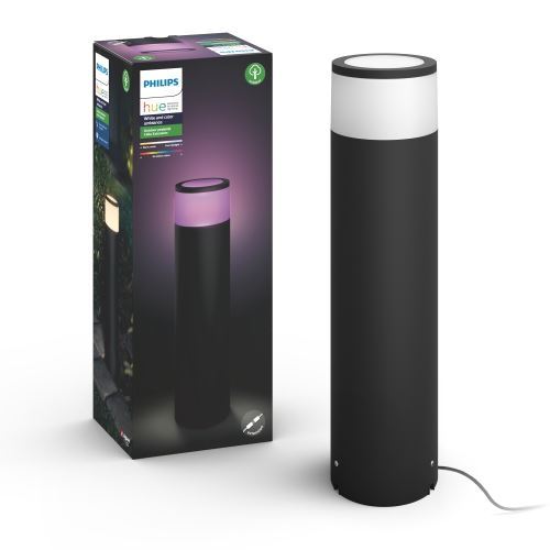 Kit d’extension Philips Hue LED 1 Grande Borne Calla extérieur Noir 8W