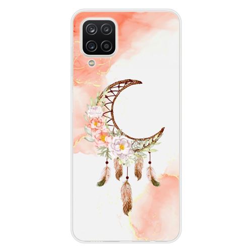 Coque en silicone imprimée compatible Samsung Galaxy M22 Galaxy M32 Dreamcatcher Lune