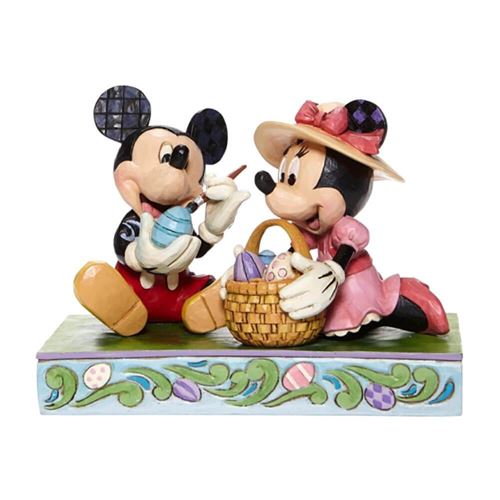 Disney Traditions Mickey et Minnie Mouse 'Pâques Artistry Figurine