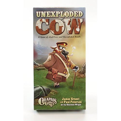 Jeu de cartes Vache non explosée