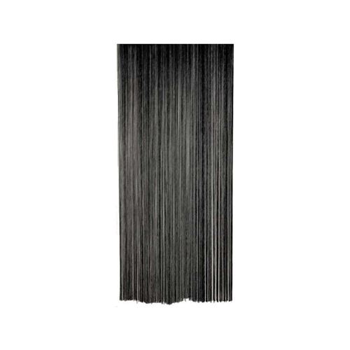 Aubry Gaspard - Rideau fil de porte en polyester noir