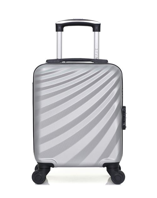Non Communiqué Gris Wave Paris - Valise Cabine Xxs Danube 46 Cm 4 Roues