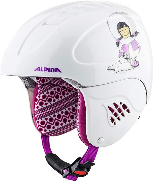 ALPINA Casque de Ski Carat de pour Enfant