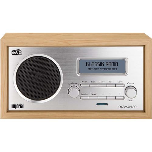 Radio DAB+ Nedis 22-130-00 Marron