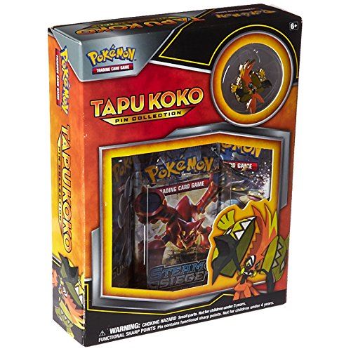 Jeu de cartes Pokemon TCG Tapu Koko Pin Collection