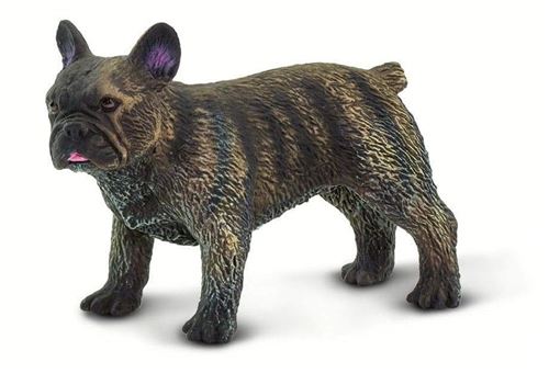 Safari protagoniste Bouledogue français junior 12,5 cm brun foncé
