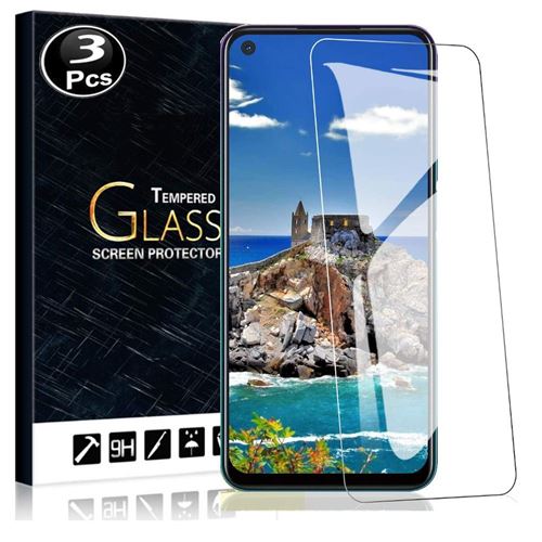 Vitre protection ecran pour OPPO A72 5G Verre trempé incassable lot de [X3]