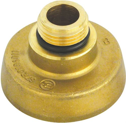 Carpoint gasnippel Italie or 50 mm en laiton