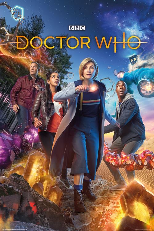 Affiche Maxi Doctor Who Groupe 61x91.5cm