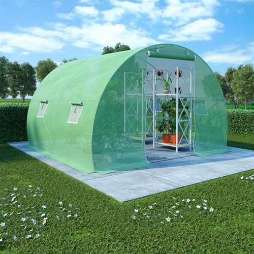 VidaXL Serre 6 m&sup2; 3 &times; 2 &times; 2 m