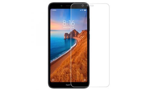film protecteur d'écran en verre trempé pour Redmi-7A