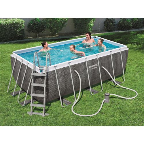 Piscine Hors Sol Tubulaire Bestway 412x201x122cm Piscine Tubulaire Bestway Power Steel 412x201x122cm Pack Complet